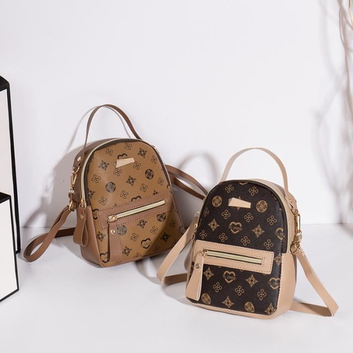 Noir Sac dos de travail pour femmes bourse de banlieue avec