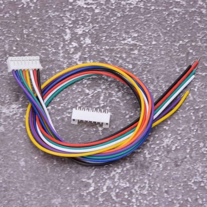 Lot De 30 Paires De Connecteurs JST SM 3 Broches Mâle/femelle – Câble électrique De 150 Mm Pour LED, Modélisme Et Drones