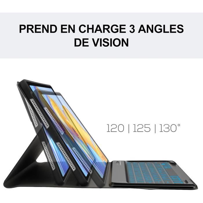 FINTIE Coque Housse pour Microsoft Surface Pro 7+ 2021 / Pro 7 / Pro 6 /  Pro 5 / Pro 4 / Pro 3 12,3 Pouces - Coque Multi Angles Etui de Protection