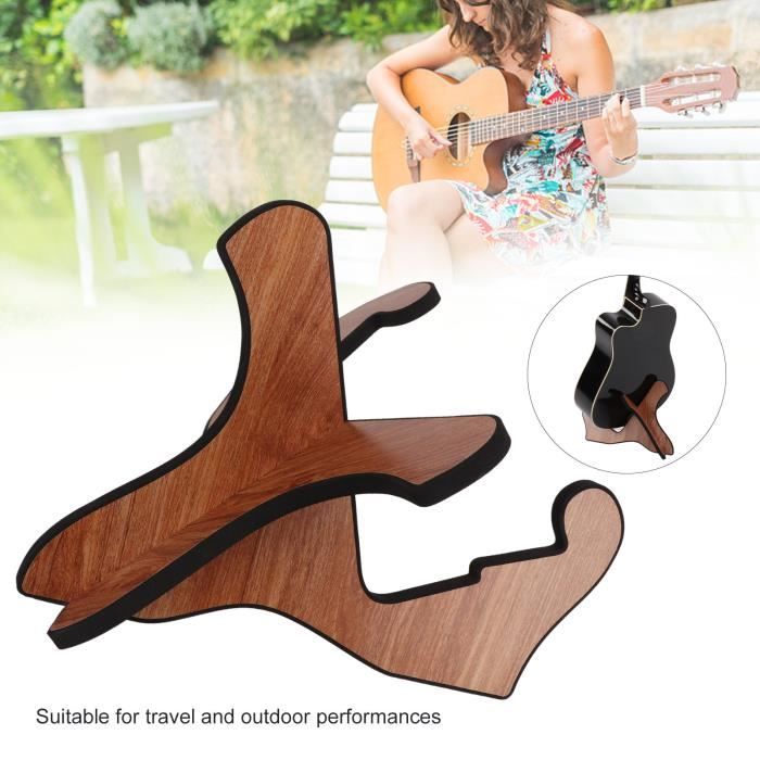 Support De Guitare Réglable - Aluminium, Ventouses, Hauteur 135-205 Mm, Pour Guitare Classique, Folk, électrique