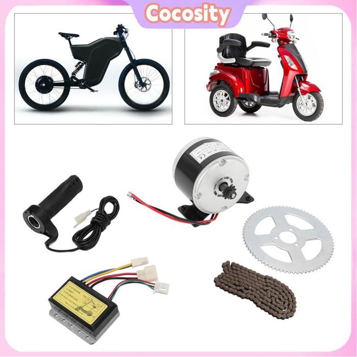 L-faster Kit de conversion de oteur de tricycle électrique pour
