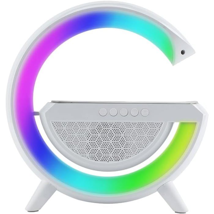 Lampe De Table Intelligente LED - Contrôle App/voix, Couleurs Changeantes, Cristaux - Neuf Sous Boîte