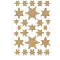 Sticker De Noel Etoiles Couleur Or