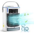 Climatiseur ortable SB ini limatiseur obile, rume raîche efroidisseur 'air, entilateur, itesses, umidificateur