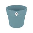 ELHO B.for Original Pot de fleurs rond Roues 35 - Bleu - Ø 35 x H 32 cm - intérieur - 100% recyclé-0