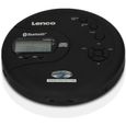 Lecteur CD/MP3 Bluetooth portable avec protection antichoc Lenco CD-300BK Noir-0