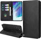 1001 PILES BATTERIES Coque pour Samsung Galaxy S21 FE 5G, Housse en Cuir PU Flip Pochette Portefeuille Étui avec Emplacement Carte Samsung S21 FE 5G