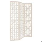 ATMOSPHERA CRÉATEUR D'INTÉRIEUR Paravent "Nomade" blanc H170cm - Atmosphera createur d'interieur