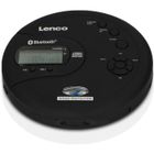 Lenco CD-300BK - Lecteur CD/MP3 Bluetooth® portable avec protection antichoc - Noir