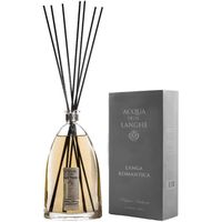 Diffuseur de Parfum Acqua delle Langhe Langa Romantica - 200 ml - Avec Bâtonnets de Rattan