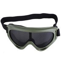 Drfeify lunettes tactiques X400 tactiques lunettes de maille lentilles en acier lunettes de soleil Airsoft extérieur Paintball