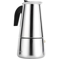 Cafetière Expresso, 2-4-6-9 Tasses Pot Moka en Acier Inoxydable Portable Machine à Café Expresso Italienne pour Cuisinières à [586]