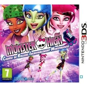 JEU 3DS Monster High Course De Rollers Jeu 3DS