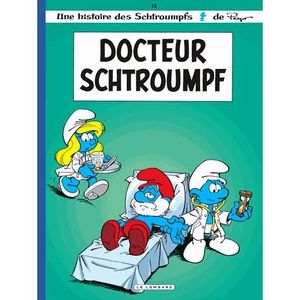 BANDE DESSINÉE LES SCHTROUMPFS TOME 18 : DOCTEUR SCHTROUMPF ET 2