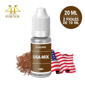 E-liquide E CG au goût américain