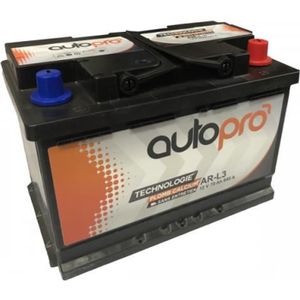 BATTERIE VÉHICULE Batterie AUTOPRO 1ier prix SMF AR-L3 70AH 640 AMPS