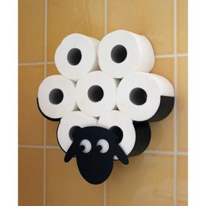 SERVITEUR WC Porte-rouleau de papier toilette mural en forme de