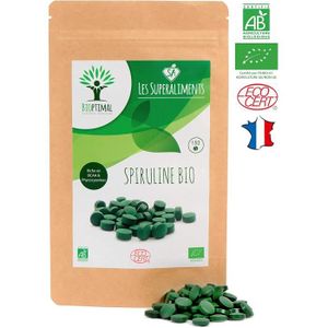 TONUS - VITALITÉ Compléments à base de plantes Spiruline bio | 150 comprimés | Complément alimentaire | Superaliment | Energie - Sport BC 141556