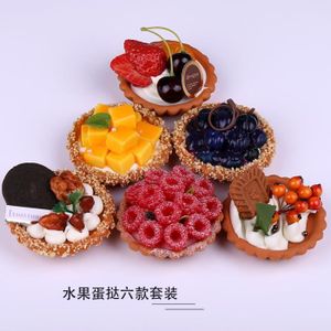 DINETTE - CUISINE 6 pièces - m - Simulation de gâteau faux fruits JxModel Swiss Roll, Vitrine de magasin, Réfrigérateur à domic