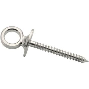 Lot De 50 Vis Piton Argenté 10x4 Mm Acier Inoxydable - Neuf, Origine Chine