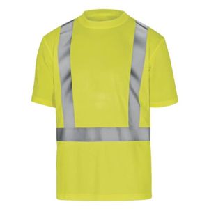 VÊTEMENT DE PROTECTION Tee-shirt manches courtes haute visibilité jaune/gris TM - DELTA PLUS - COMETJAPM
