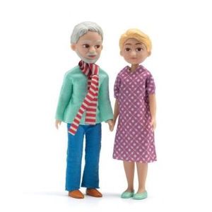 FIGURINE - PERSONNAGE Figurines Les grands parents - DJECO - Enfant 4 an