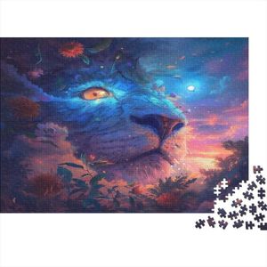 PUZZLE Puzzle Art Lion De 500 Pièces, Puzzles Rectangulai