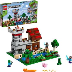ASSEMBLAGE CONSTRUCTION LEGO® Minecraft 21161 La Boîte de Construction 3.0