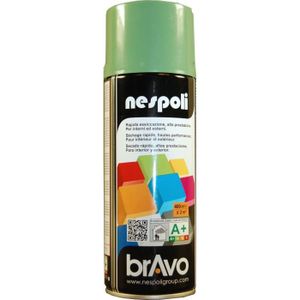 PEINTURE - VERNIS Aérosol peinture professionnelle vert reseda 400 ml, NESPOLI