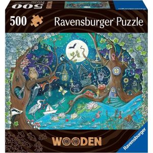 PUZZLE Puzzle en bois Forêt fantastique 500 pièces robust