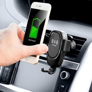 JXBCGAL Support de téléphone portable de voiture, support de téléphone  véhicule avec crochet de prise d'air pour voiture pivotant Llexible