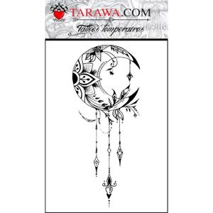 Expand Faux Tatouage Lune Mandala Format A6 6210 Achat Vente Tatoo Bijou De Corps Expand Faux Tatouage Lune Cdiscount