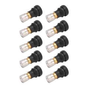 Lot De 10 Valves Tubeless Droites Pour Trottinette Ninebot / Xiaomi - Neuf