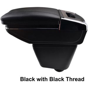 Accoudoir Central Avec Rangement Pour Citroën C3 MK3 2016-2024 - Noir