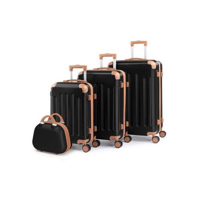 Arebos Lot de 4 valises de voyage à coque rigide en ABS - | WhichOne