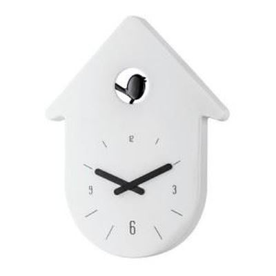 Pendule Coucou Design Blanche Koziol Toc Toc Achat Vente Horloge Pendule Plastique Soldes Cdiscount