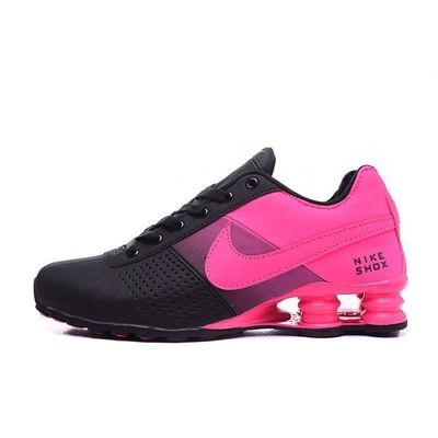 Nike shox femme noir et rose store