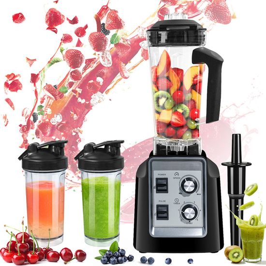 Blender Portable Rechargeable 14 Oz - 40W, 6 Lames Inox, Pour Smoothies Et Glaçons, Idéal Voyage Et Sport - 5
