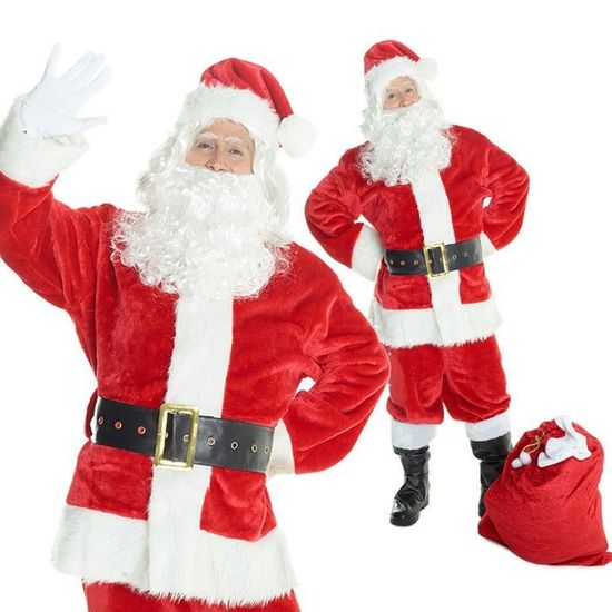 HANABASS Tenue De Noël Pour Petits Animaux Comprenant Chapeaux De Fête Élastiques Verts Et Rouges, Vêtements Décoratifs à Motifs Cerf Et Sapin, Taille Adaptée Pour Cochons D'Inde, Lapins Et Hamsters