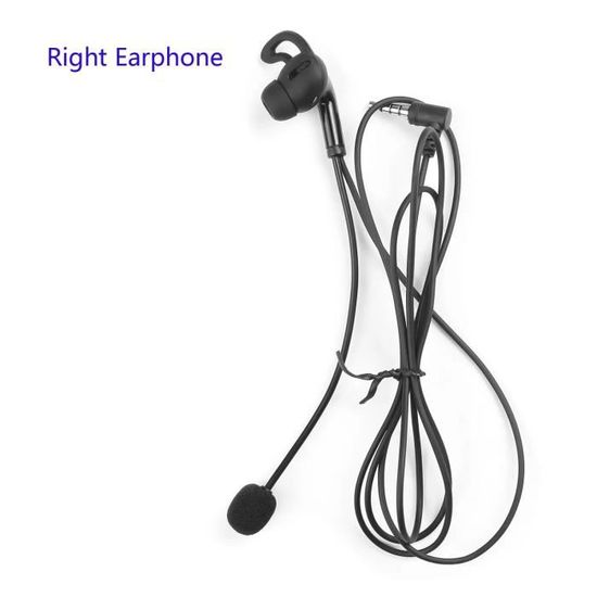 Oreillette Communication 3,5mm 108cm Écouteur D'arbitre Compatible Vnetphone V6/V4 Et EJEAS - 108 Cm - Son Clair Duplex - Pour Sports Et Communication