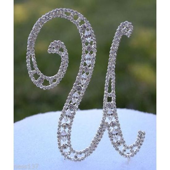 Diamante Argent Gâteau 1,2,3,4,5 Etc Anniversaire Strass Chiffres Décor Diamante Argent Gâteau 1,2,3,4,5 Etc Anniversaire Strass Chiffres Décor