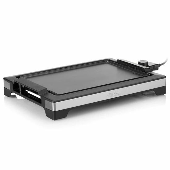 MBP® Plancha électrique Haut de gamme - Plancha De Table - 2000 W 37x25 cm Noir *589382