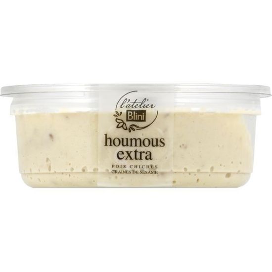 Houmous Extra Pois Chiches 175 G Atelier Blini Achat Vente