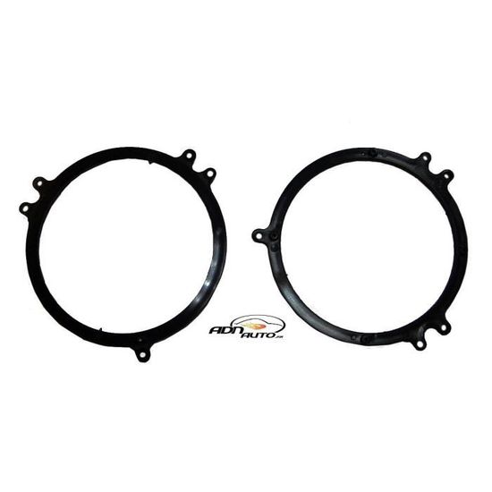 Sound-way A3 A4 A6 Tt 2 Entretoises Haut-Parleurs Sound-way Pour Audi A3/A4/A6/TT - Adaptateur 165mm - Compatible Arrière Et Avant Support Haut-parleur Voiture