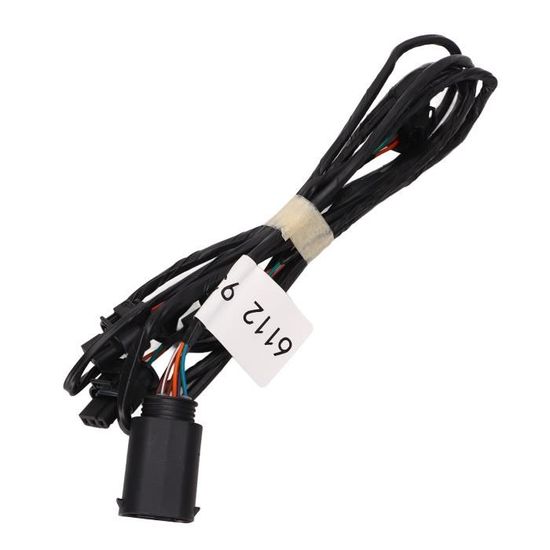 Connecteurs De Câblage Capteur De Stationnement 3 Broches - Lot De 2 Compatible Peugeot, Citroën