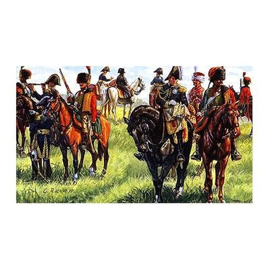 Jeu de figurines - ITALERI - Etat-Major de l'armée française napoléonienne - 21 figurines - Intérieur - 14 ans