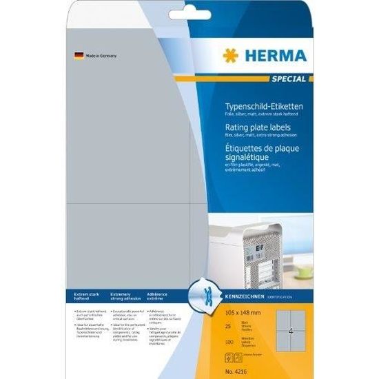 Herma 8185 - Etiquetas Para Impresoras (2000 Unidades), Verde