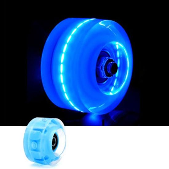 TUCANA Lot De 8 Roues Lumineuses Patins à Roulettes 32x58mm - Intérieur Extérieur Doré