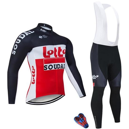 Maillot de Cyclisme Tenue Cyclisme Maillot de VTT Manches Longues Homme