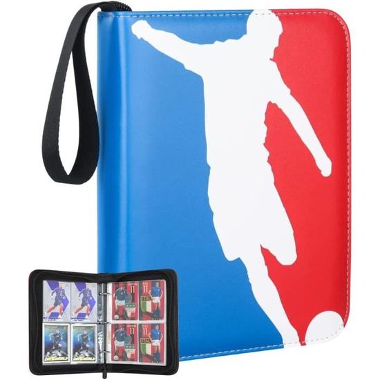 Classeur De Cartes De Football, 900 Poches, 50 Pochettes Amovibles